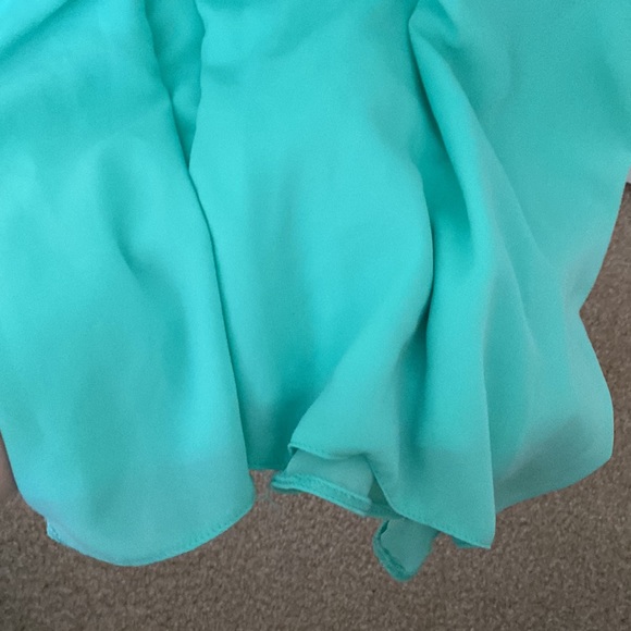 Modanisa Mint Green Long Dress - Picture 6 of 11